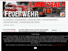 Tablet Screenshot of feuerwehr-lauterbach.de